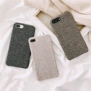 iPhone XS/XS Max/X Fabric Herringbones Case